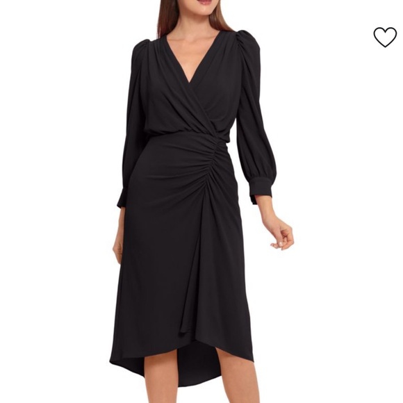 Maggie London Catalina Crepe Midi Dress - Picture 1 of 4